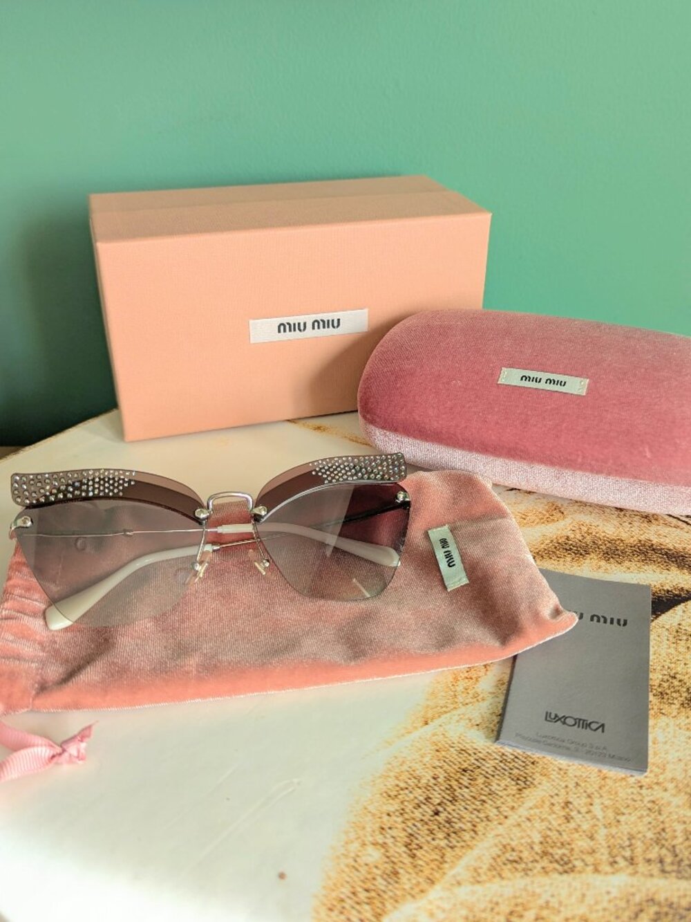 *MIU MIU Sunglasses Cat Eye Butterfly